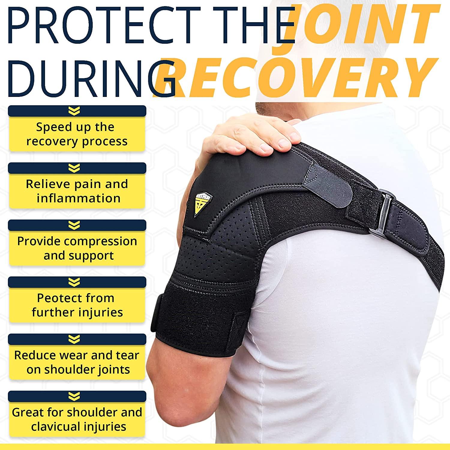 Shoulder Brace for Torn Rotator Cuff 4 Sizes Shoulder Pain