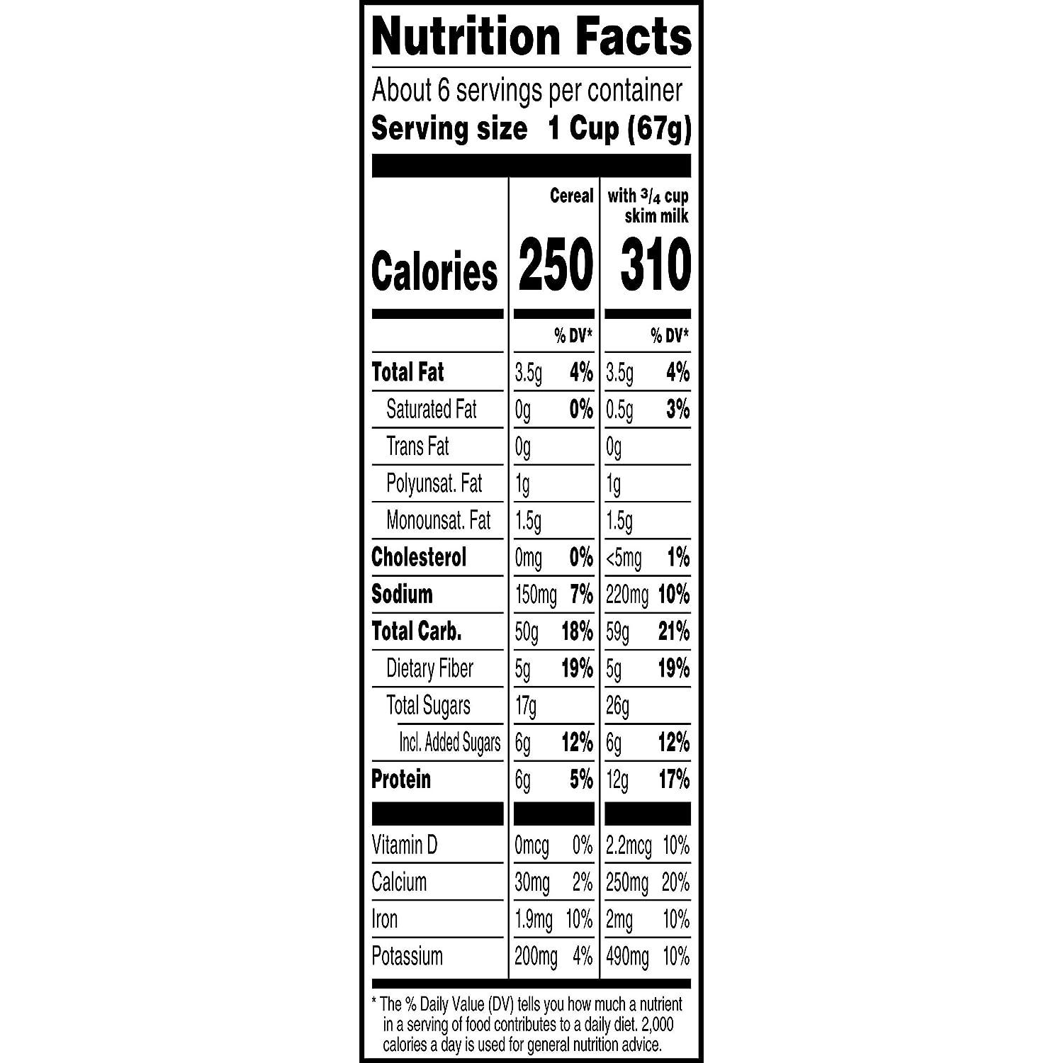 Kellogg's Mueslix Breakfast Cereal Original 16.2oz High Fiber Source