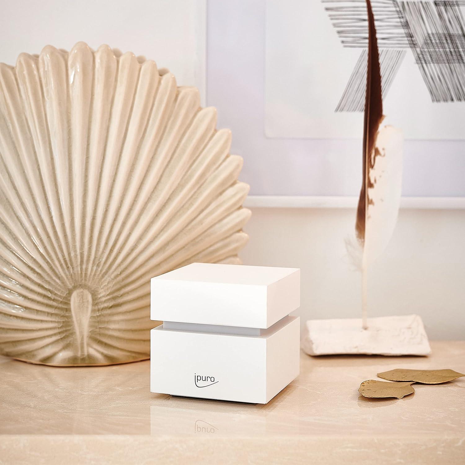 Ipuro Air Pearls Mini Cube Ultra Quiet Aroma Diffuser Perfect