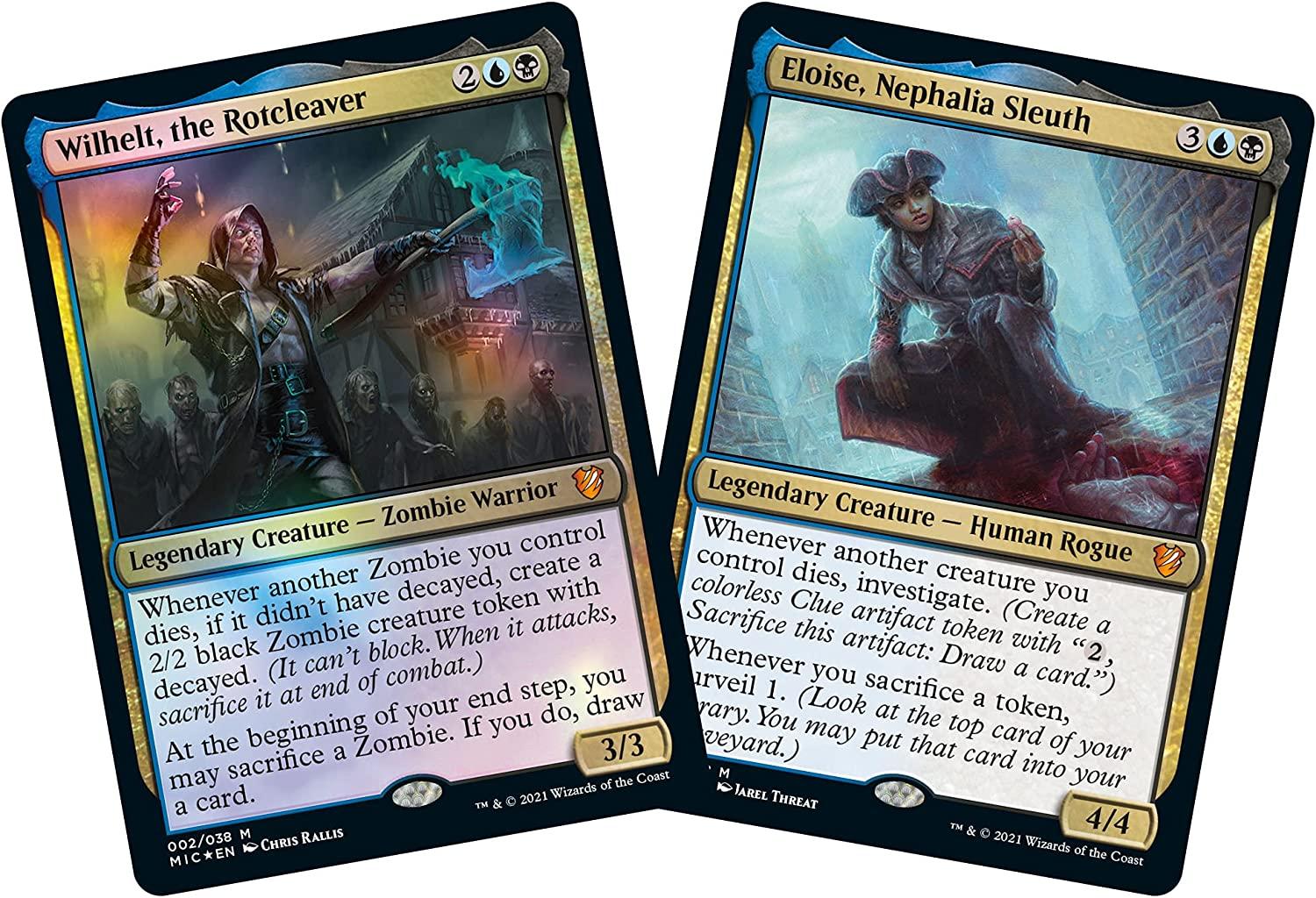 MTG Innistrad Midnight Hunt Commander Deck - Undead Unleashed (Blue-Black)  | Buy Now with Express International Delivery | GoSupps.com