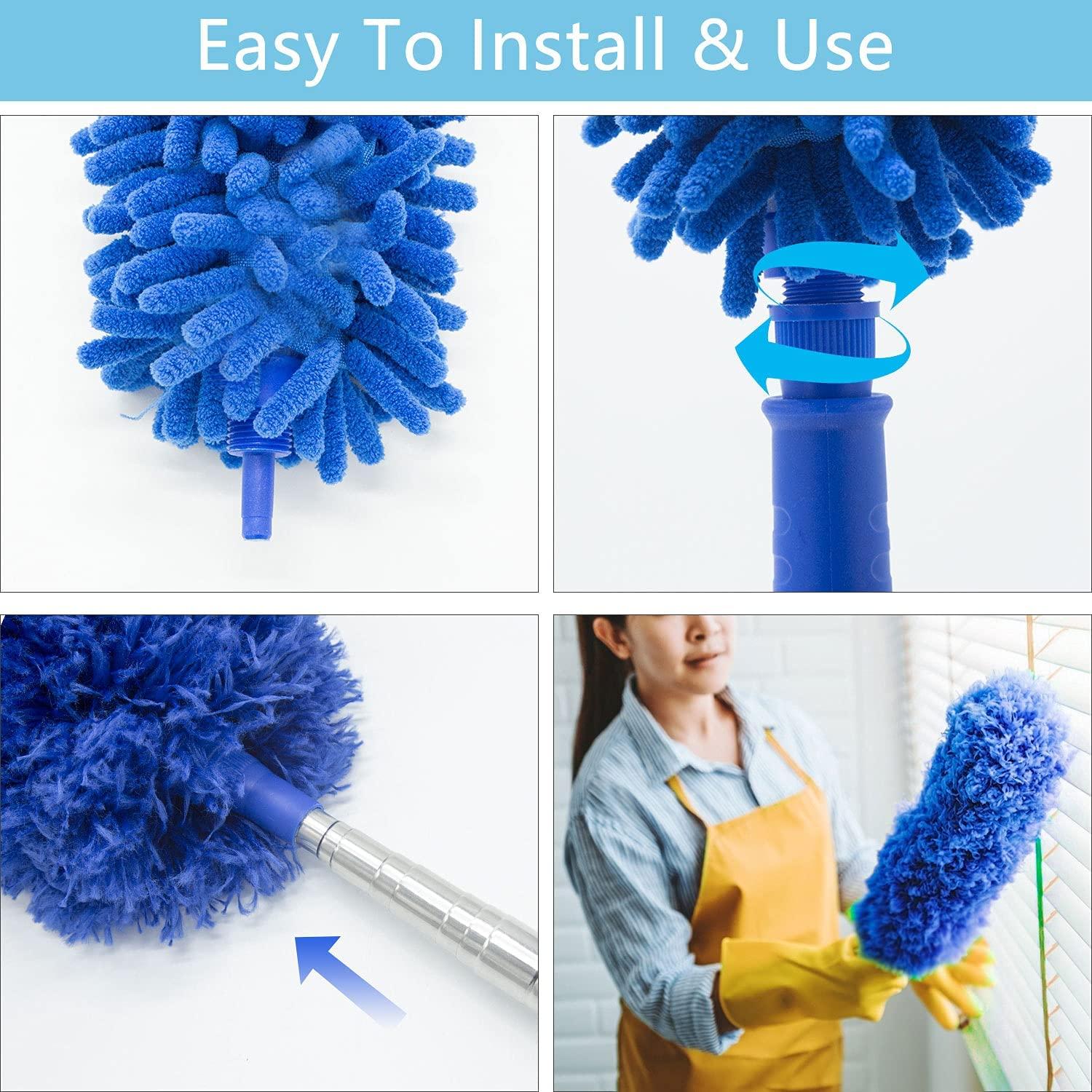 Telescopic Microfibre Duster Duster,bendable