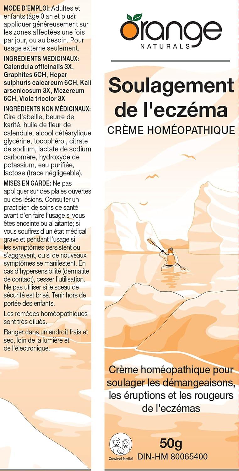 Orange Naturals Eczema Relief Cream 50 Gram