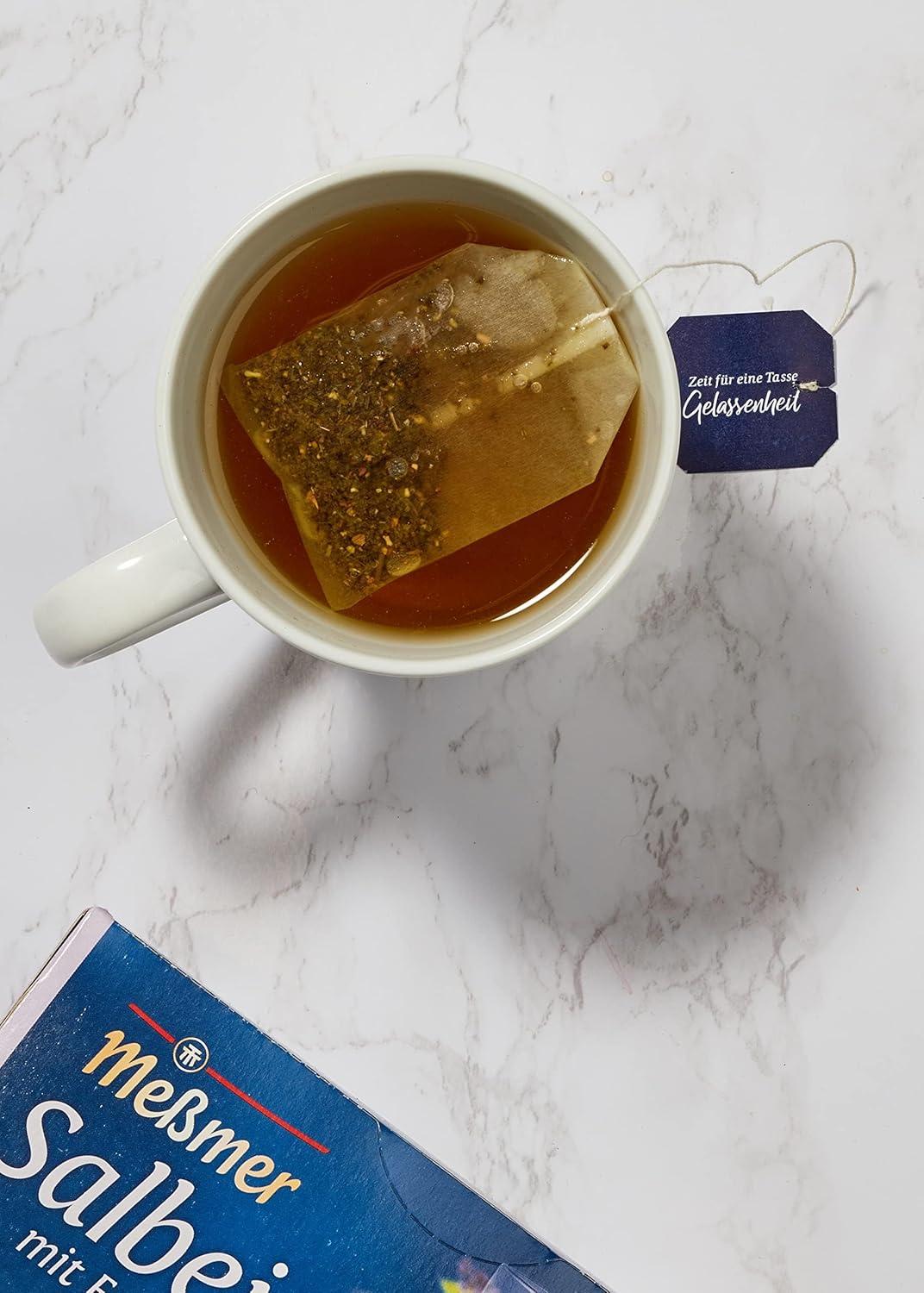 Me mer Sage Blend with Eucalyptus | 25 Tea Bags | Vegan Gluten-Free ...