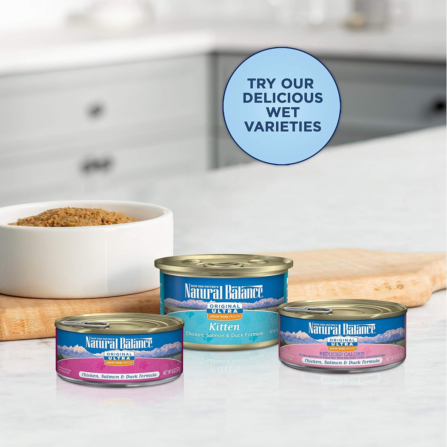 Natural Balance Indoor Ultra Chicken Meal Salmon Meal Formula