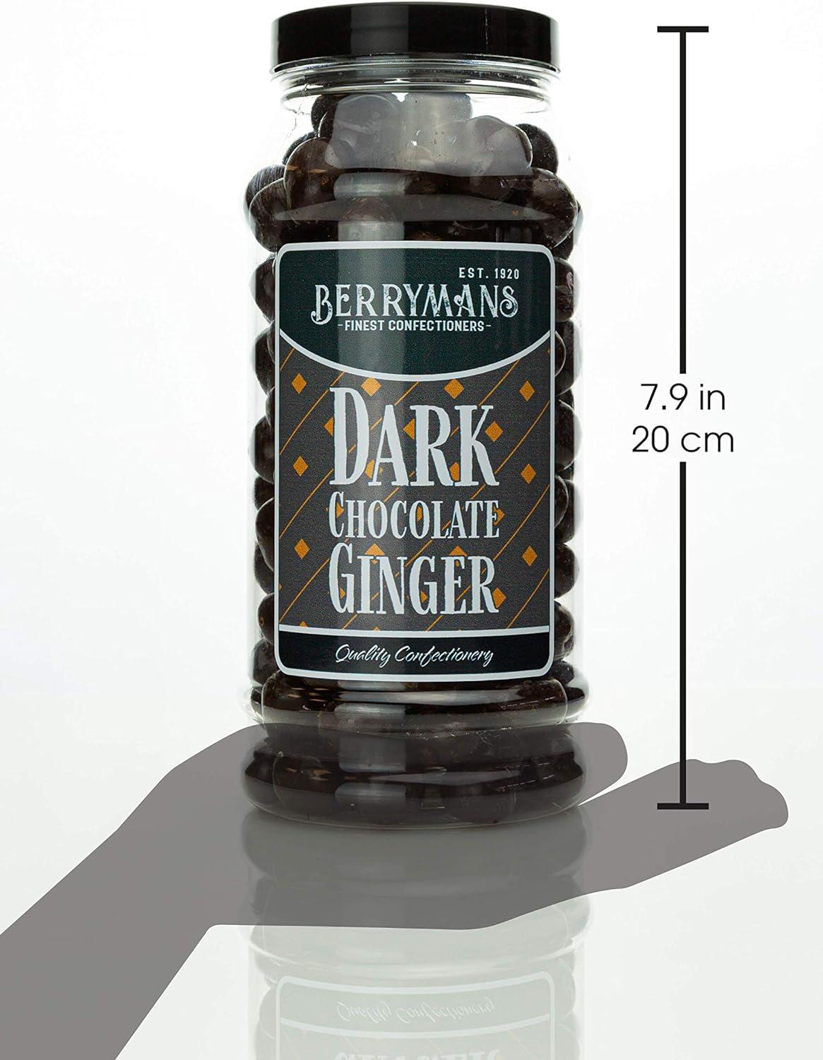 Berrymans Original Gobstoppers Retro Sweets Gift Jar Jamaica