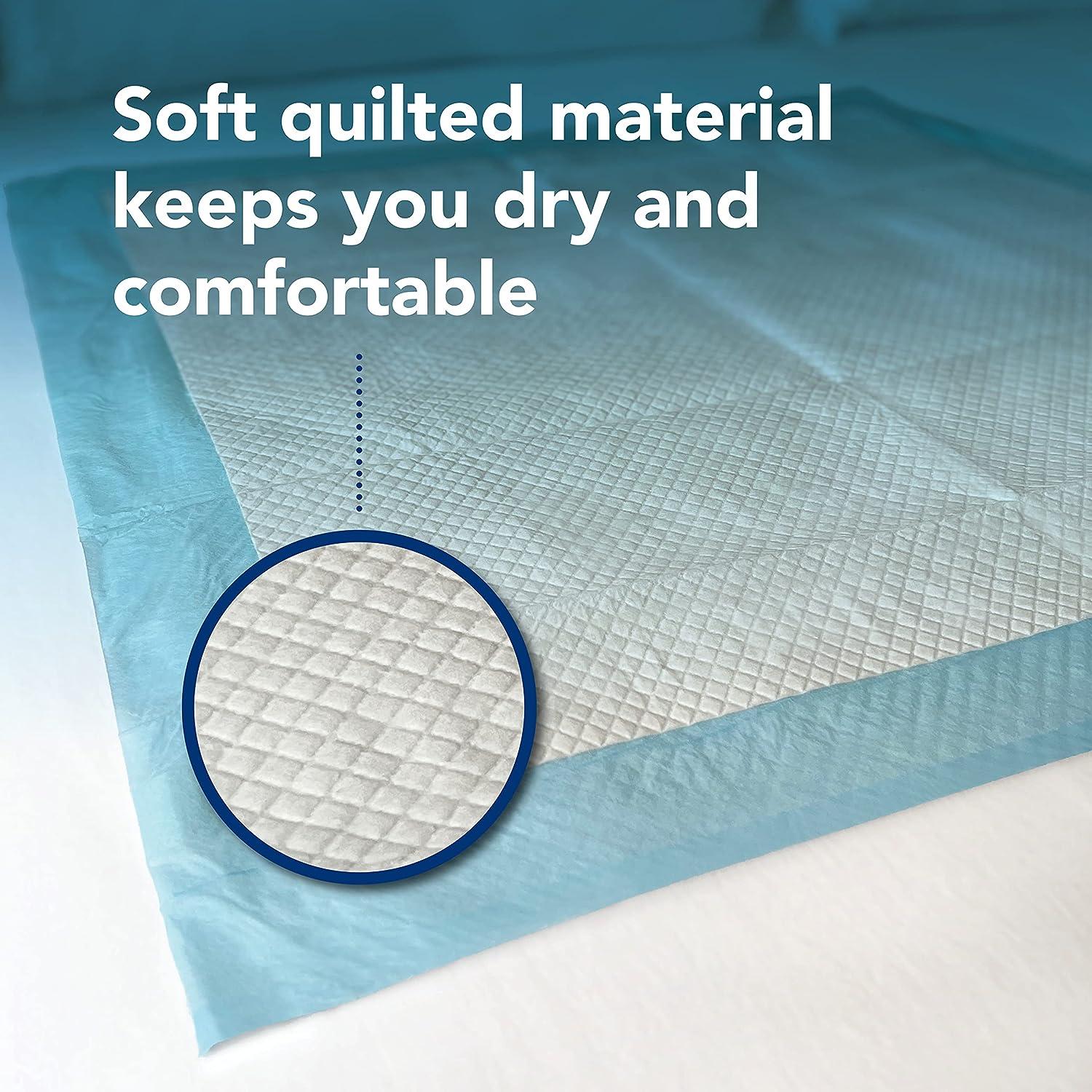 TotalDry Incontinence Bed Pads FSA HSA Approved Disposable Underpads