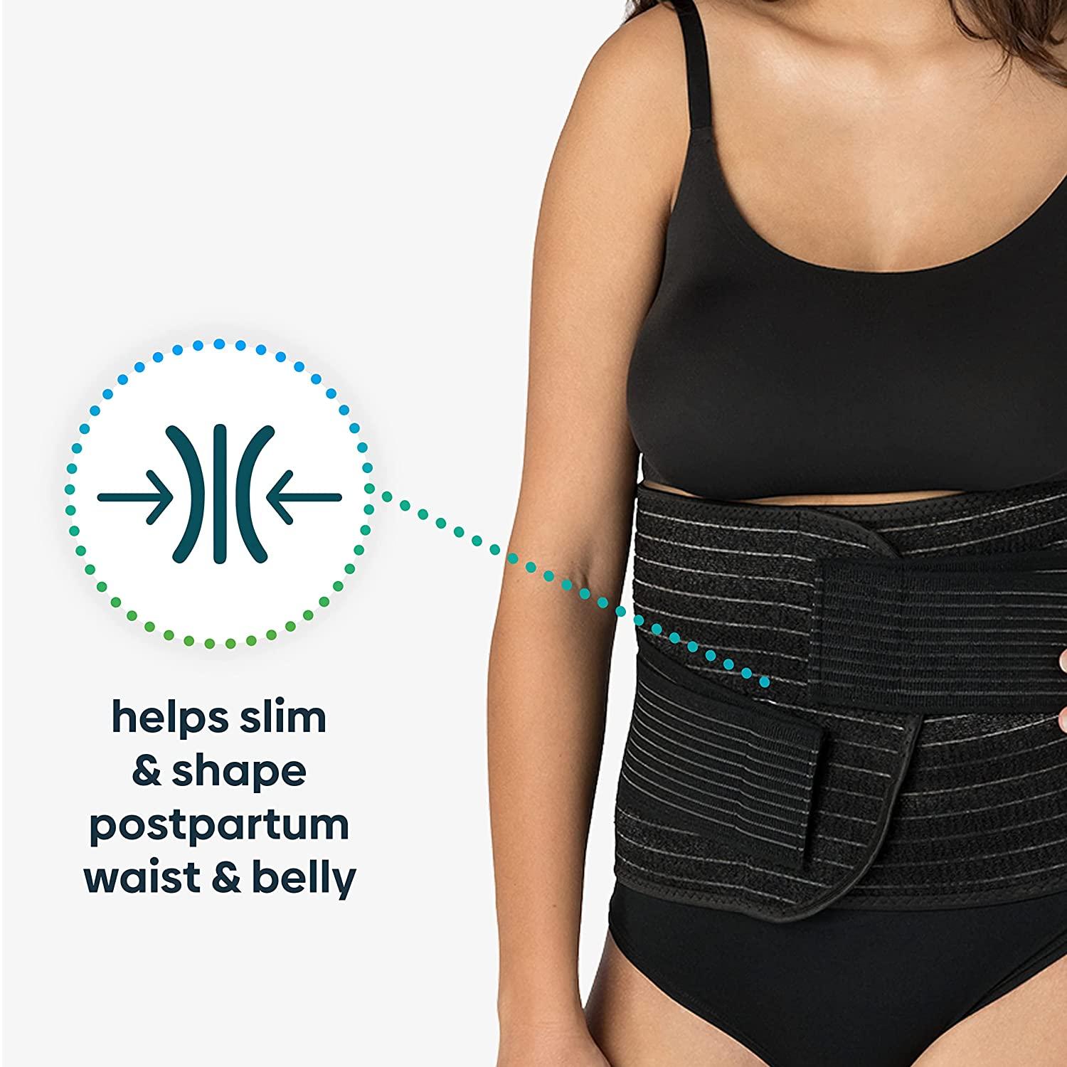 UpSpring Shrinkx Belly Postpartum Wrap Bamboo Charcoal Fiber