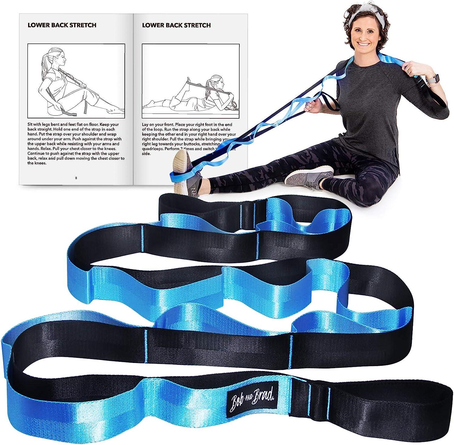 Stretching Strap With Loops Non-Elastic Yoga Straps For Stretching  Stretching Bands Flex Strap, Straps -  Canada