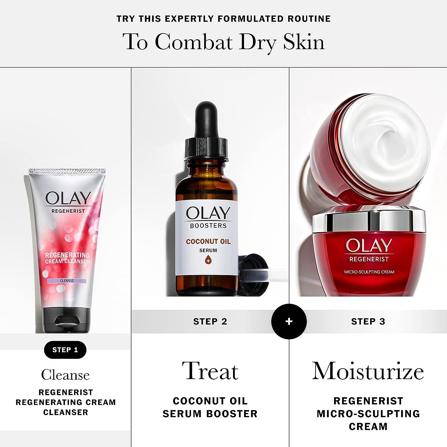 New Olay Coconut Oil Serum Nourishing Antioxidant Booster Fragrance