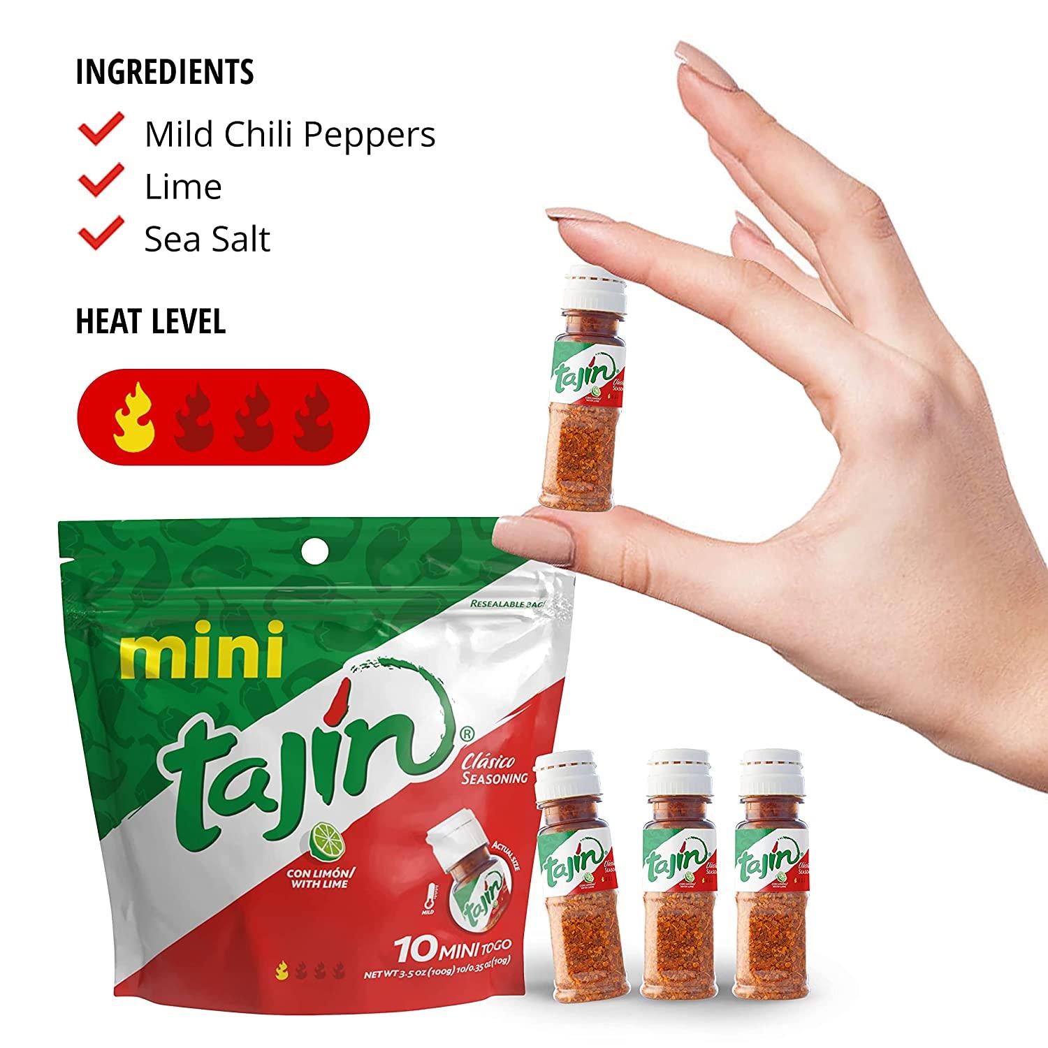 Tajin Cl sico Seasoning Mini Pouch 0.35 oz Pack of 2 Authentic
