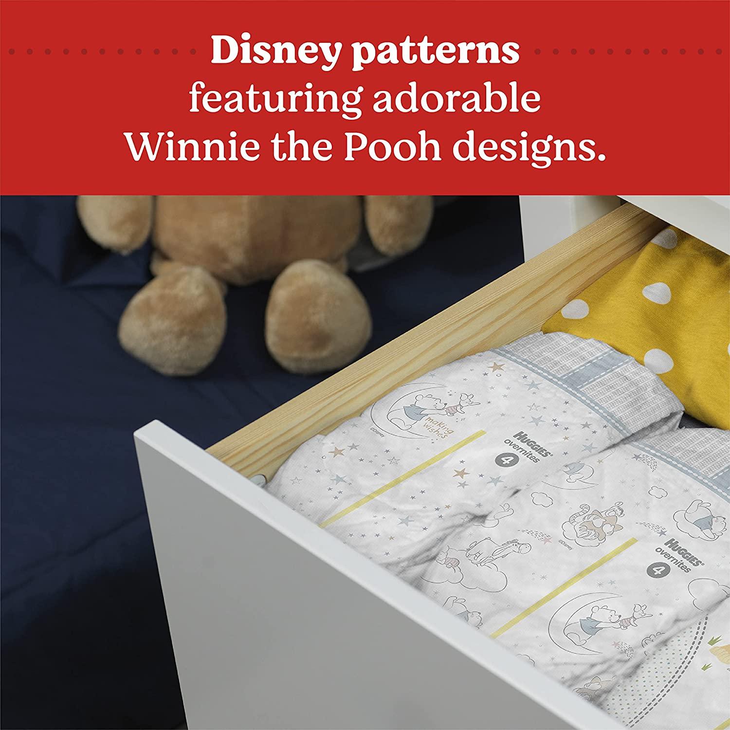 Huggies Overnites Nighttime Baby Diapers Size 6 (35+ lbs) 84 Ct (Pack of 2)