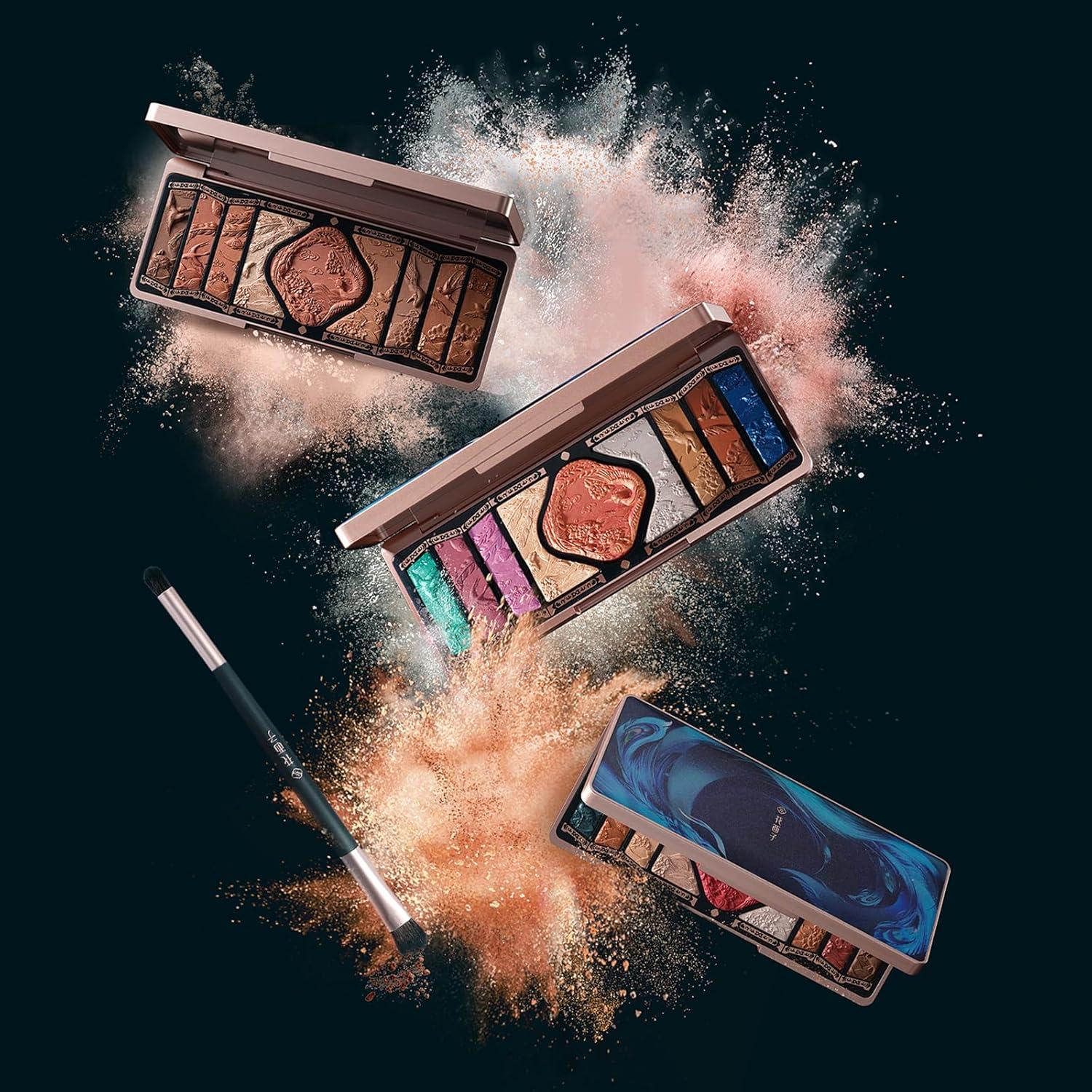 FLORASIS Floral Engraving Phoenix Makeup Palette - Long Lasting