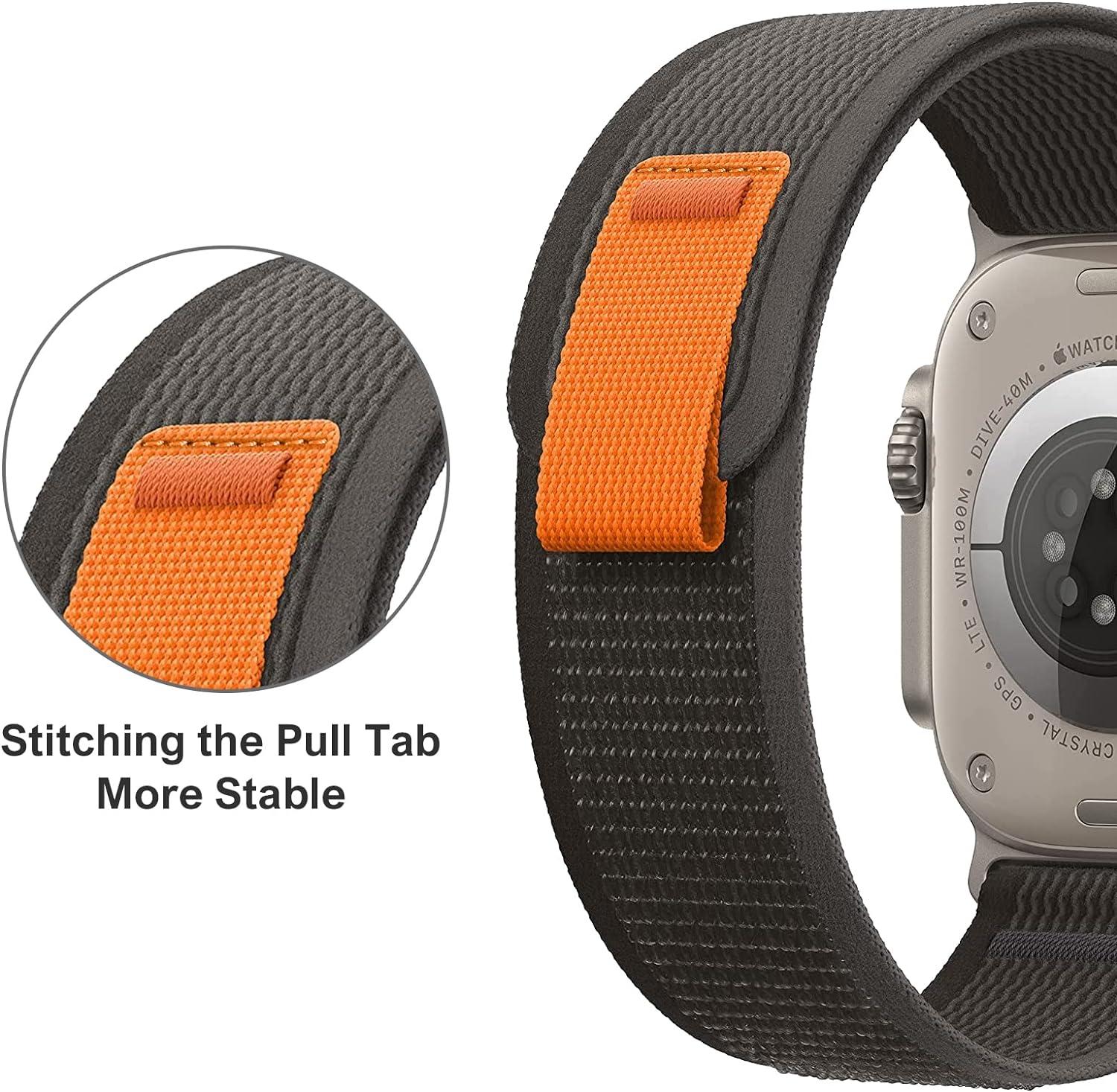 Bracelet nylon Apple Watch Ultra (orange) 