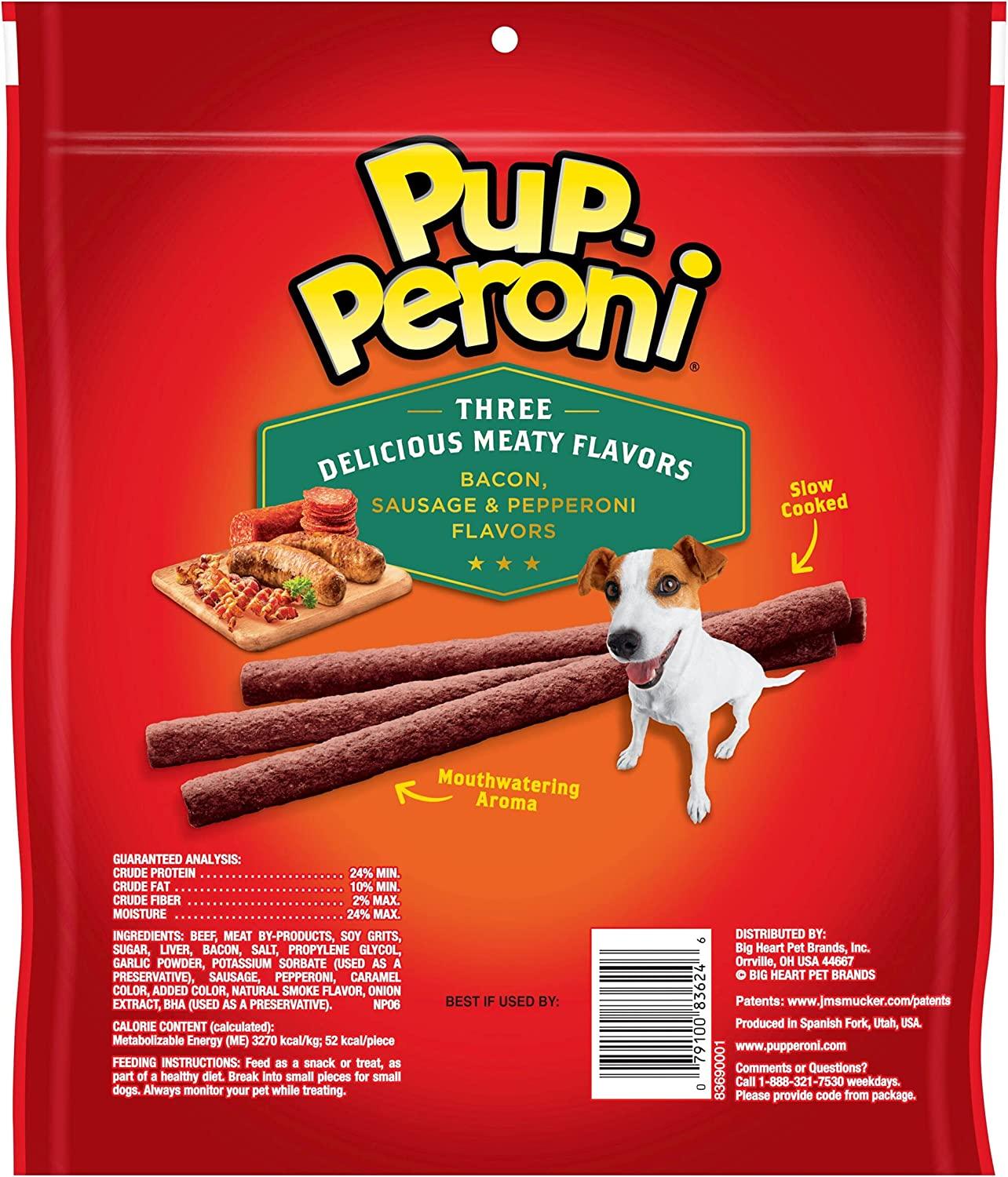 are pup peroni treats bad for dogs