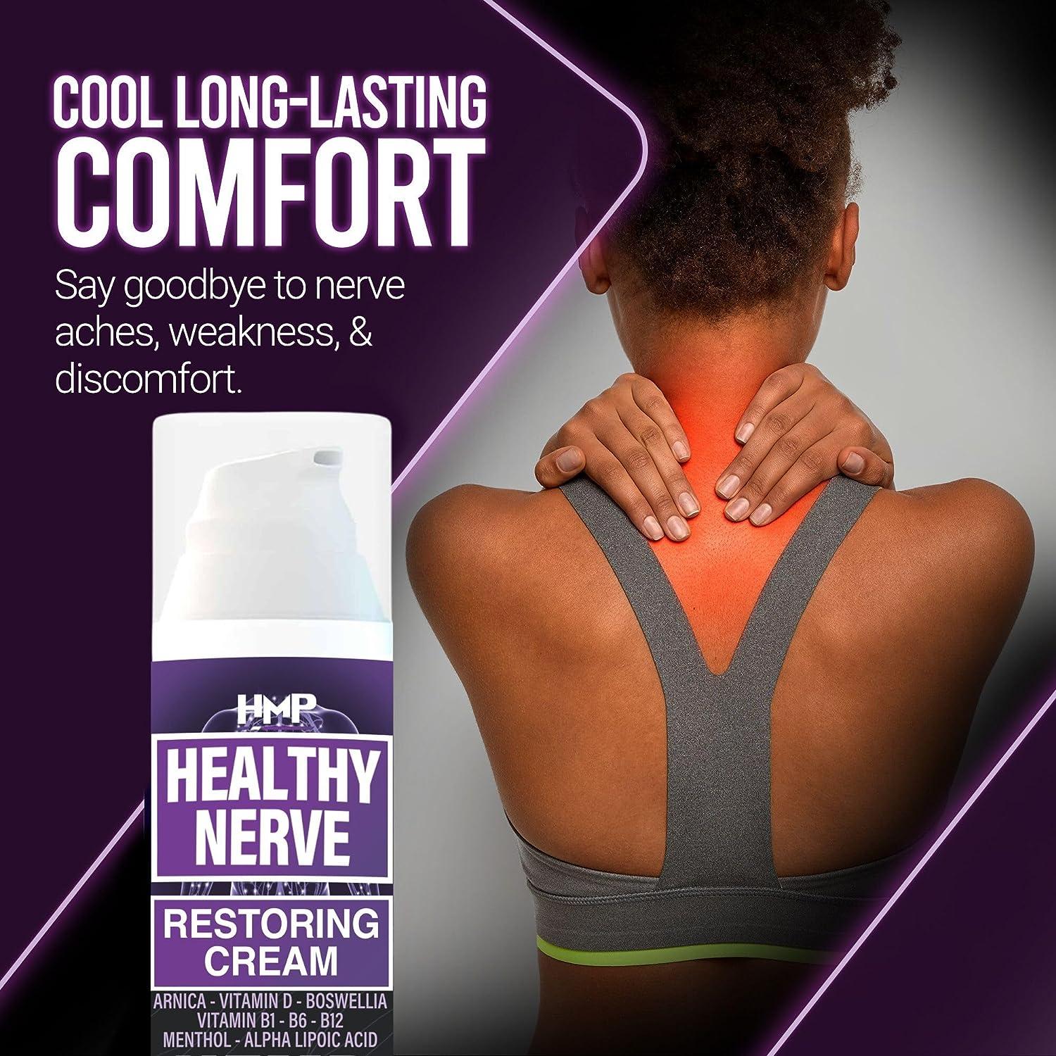 HMP BRANDS Neuropathy Cream 2000mg Maximum Strength Relief Hemp Cream