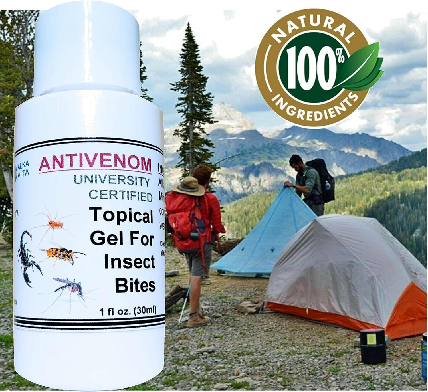 Insect Bites Antivenom Gel Topical Treatment for Mosquito, Spiders