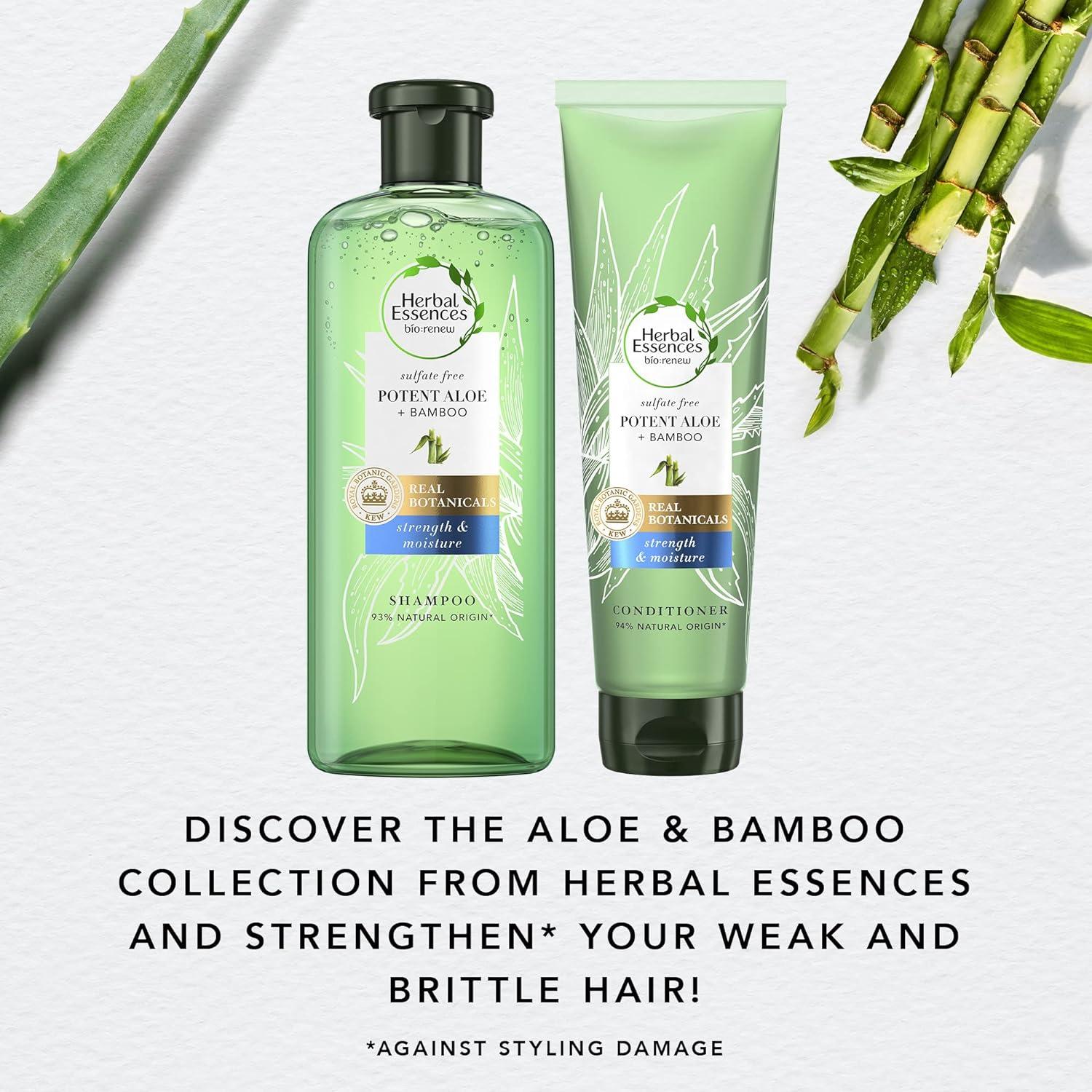 Herbal Essences Bio Renew Aloe & Bamboo Strengthening Shampoo - 380ml | Buy  Now with Express International Delivery | GoSupps.com