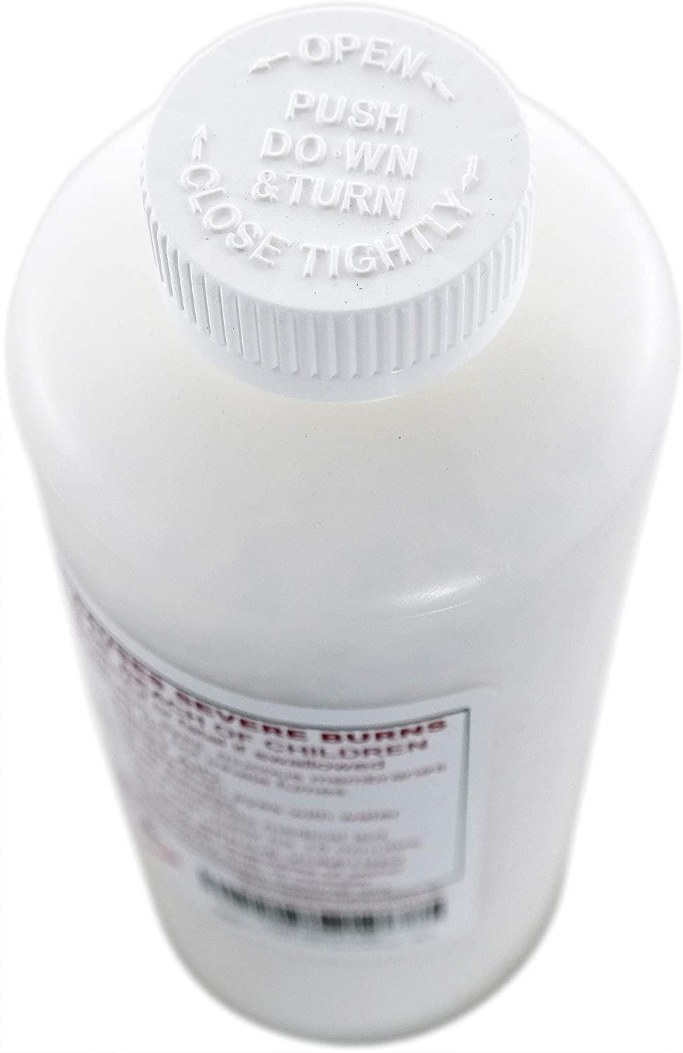  Sodium Hydroxide Lye Micro Beads 5 oz Bottle - Food Grade -  HDPE Container with resealable Child Resistant Cap : Health & Household