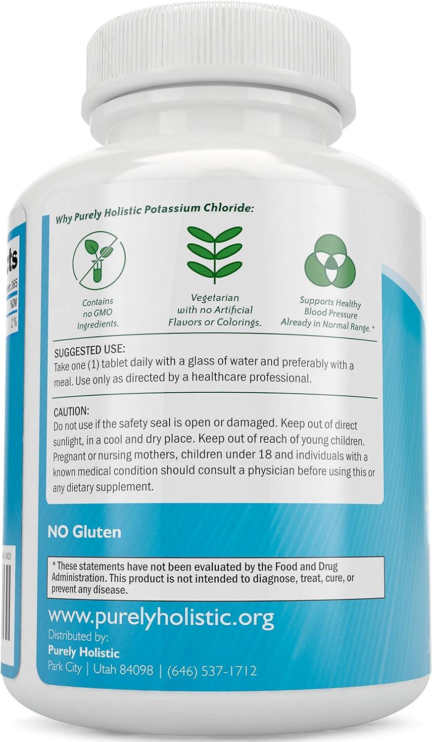 Potassium Chloride 99mg + Magnesium Glycinate 400mg 365 + 270 Tablets