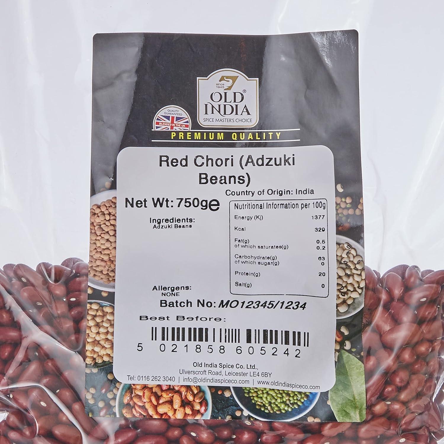 Old India Red Chori (Adzuki Beans) 750g
