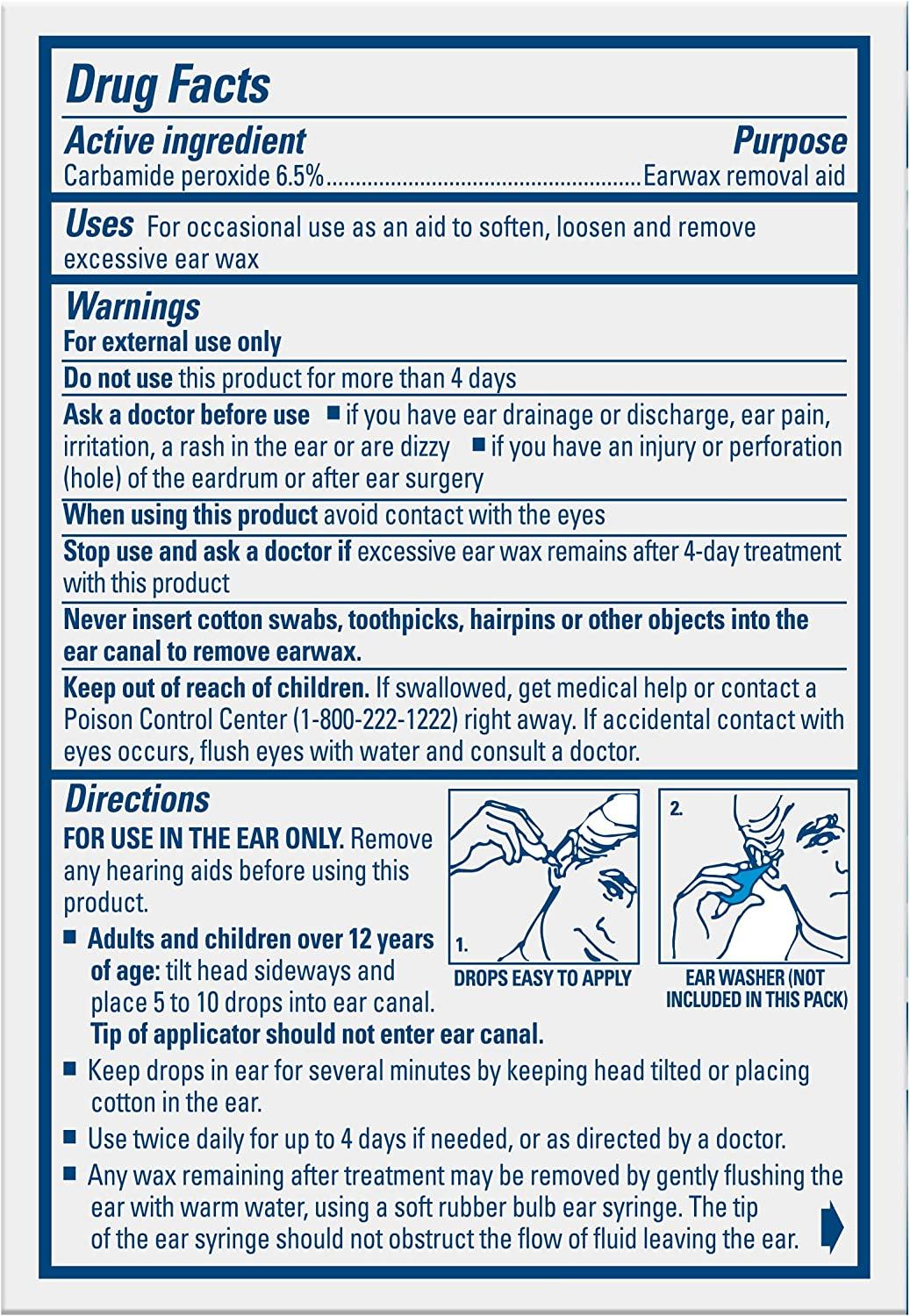 Murine Ear Wax Removal Drops 0.5 oz 0.5 fl oz Refill