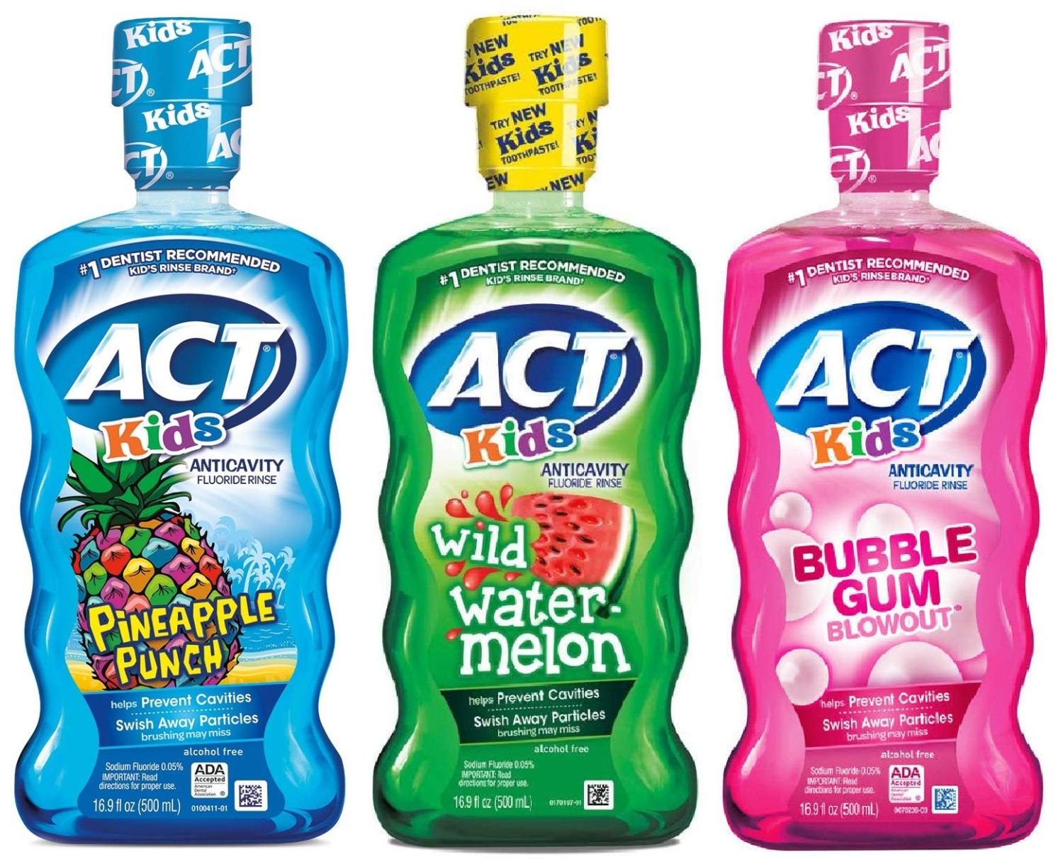 ACT Kids Mouthwash Variety Pack