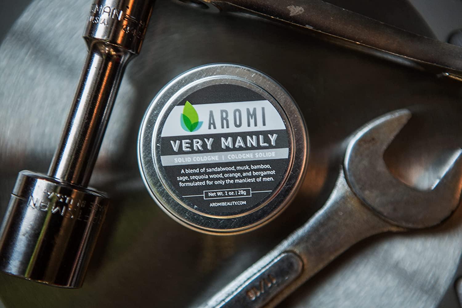 Solid Cologne Fresh, Woodsy Scent, Best Men's Fragrance Vegan