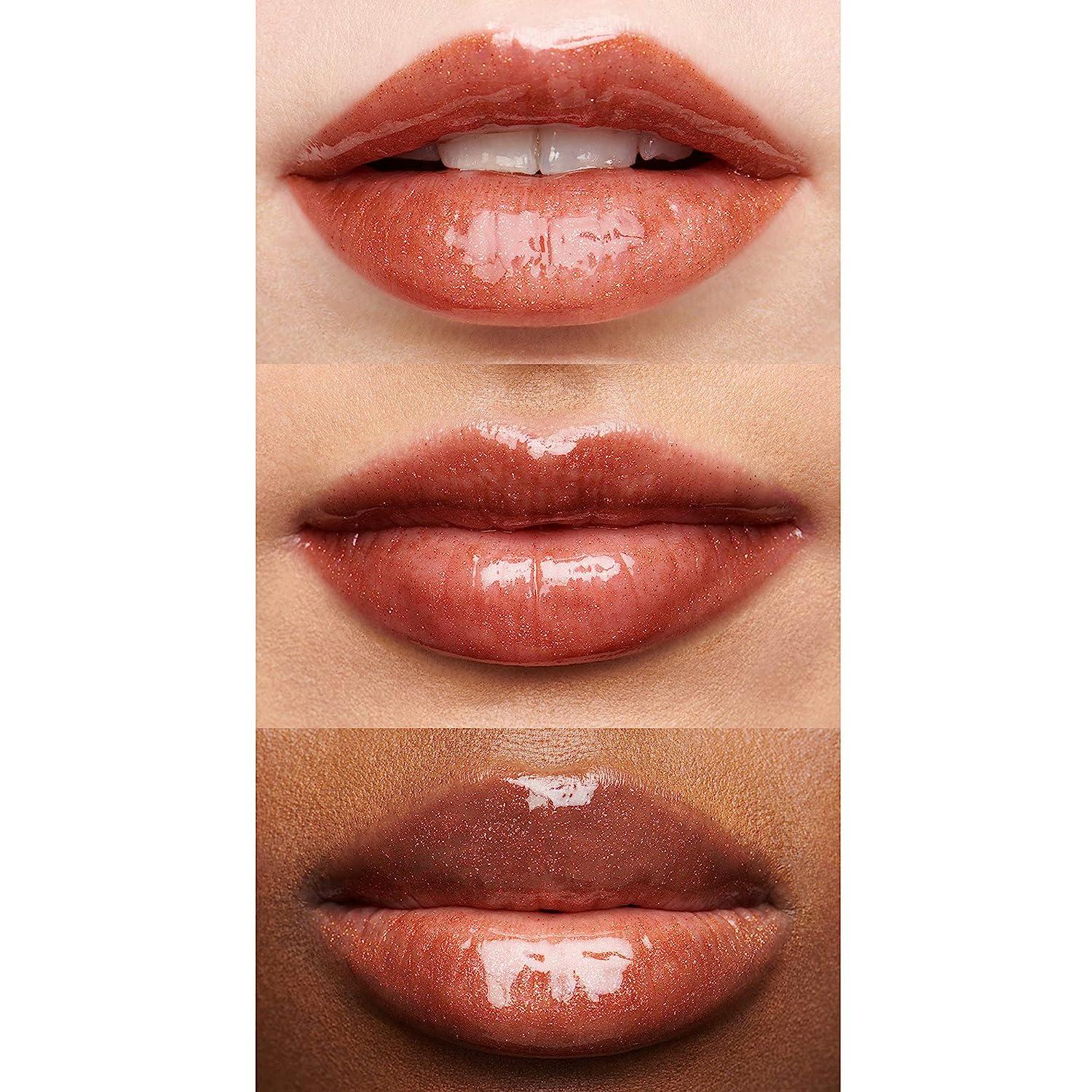 e.l.f. Lip Lacquer Nourishing Non-Sticky Ultra-Shine Lip Gloss With Sheer  Color Infused With Vitamins A & E Vegan & Cruelty-Free Love Bite