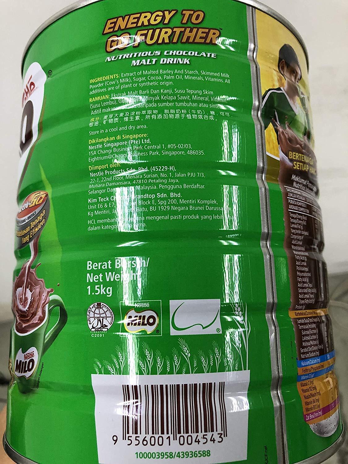 Milo Nutrition Facts Malaysia - Home Alqu