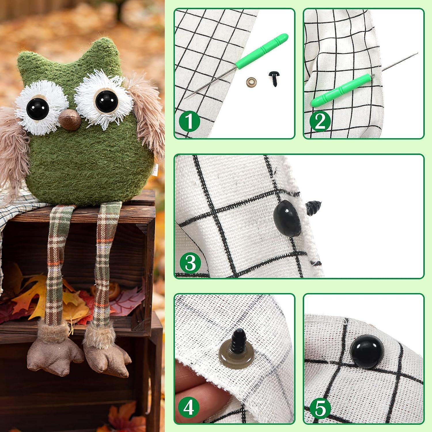 How To - Melting Safety Eyes - A Menagerie of Stitches