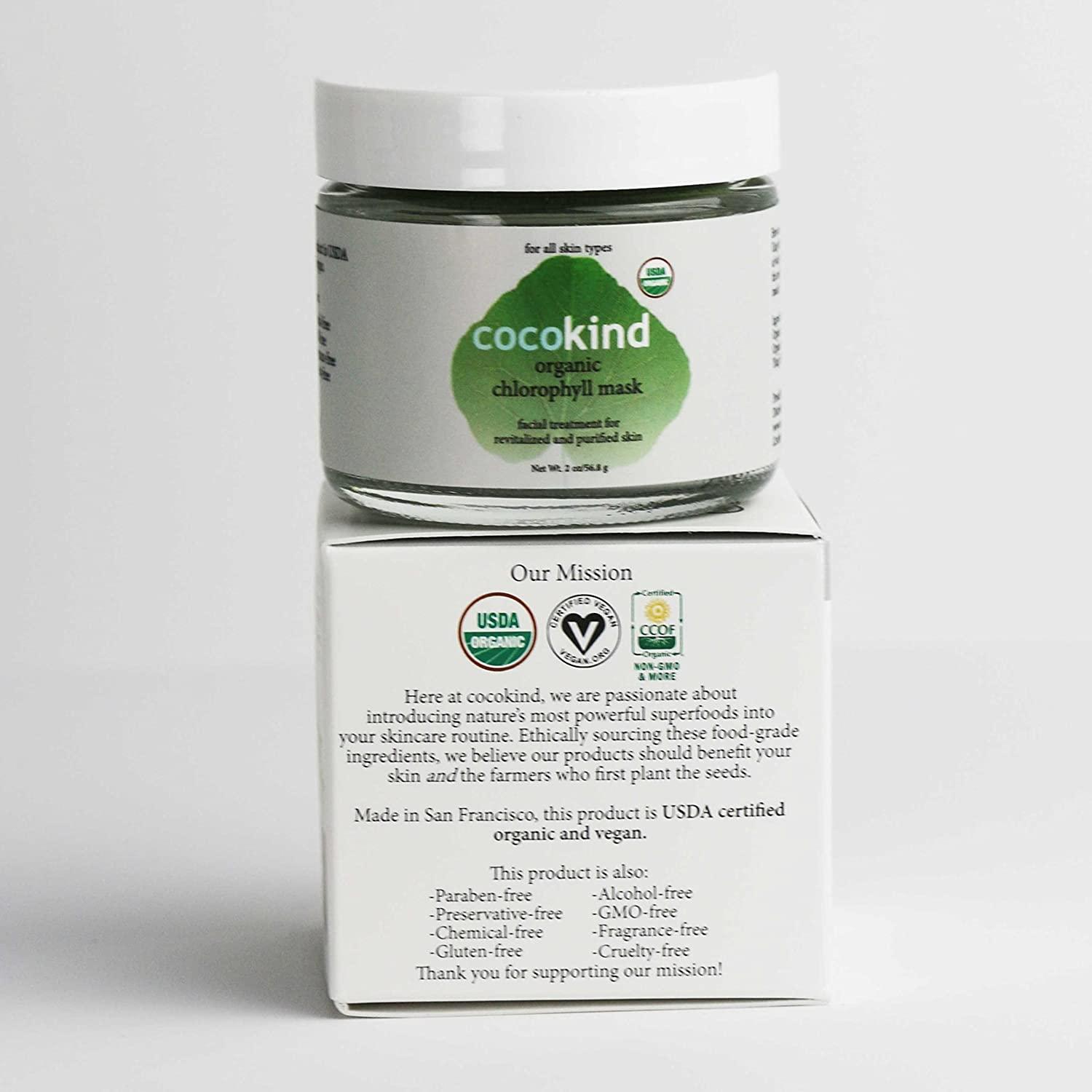 Cocokind Organic Chlorophyll Mask 2 oz/56.8 g