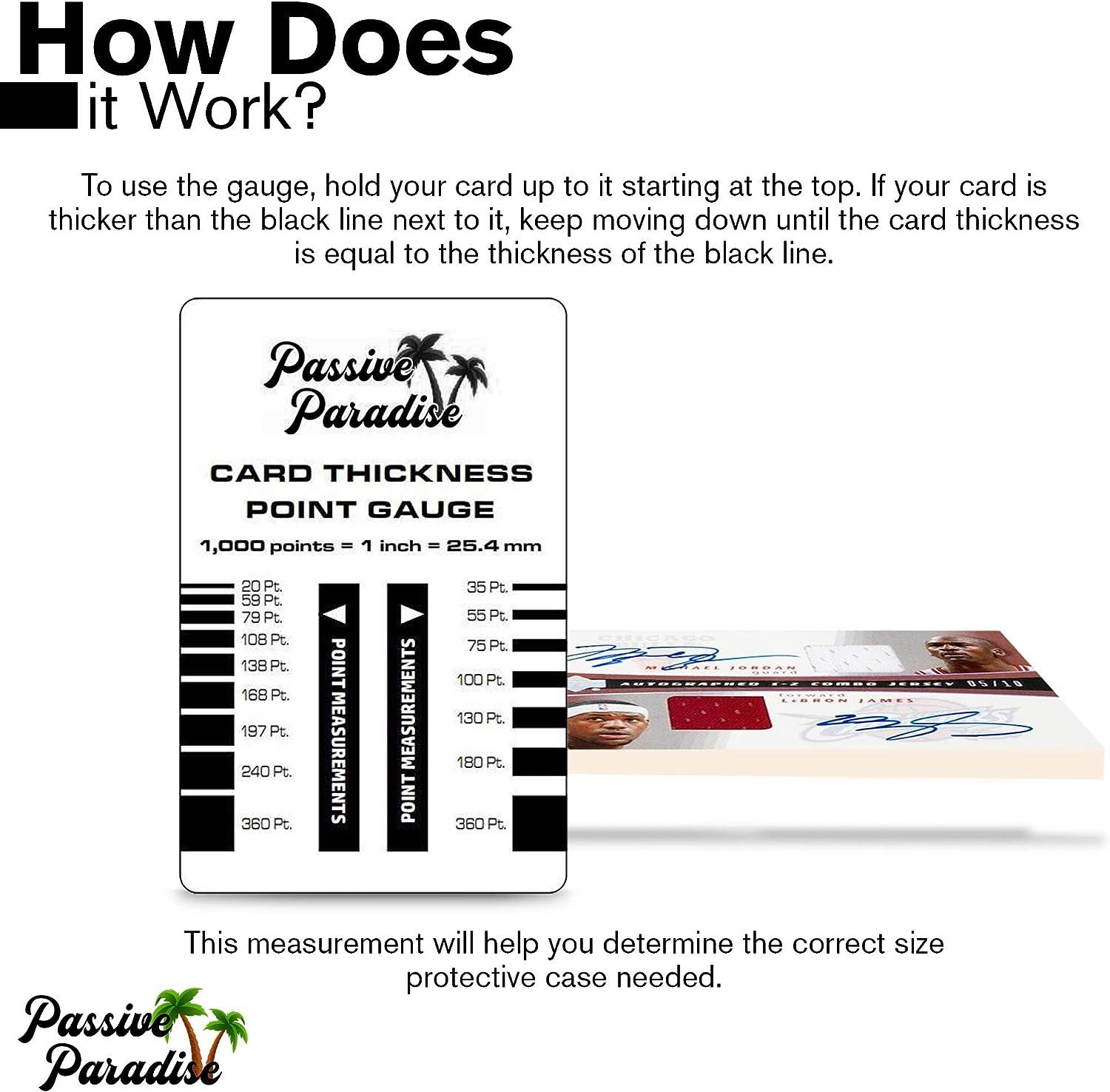 Passive Paradise Card Grading Centering Tool Set - 30x Magnifying