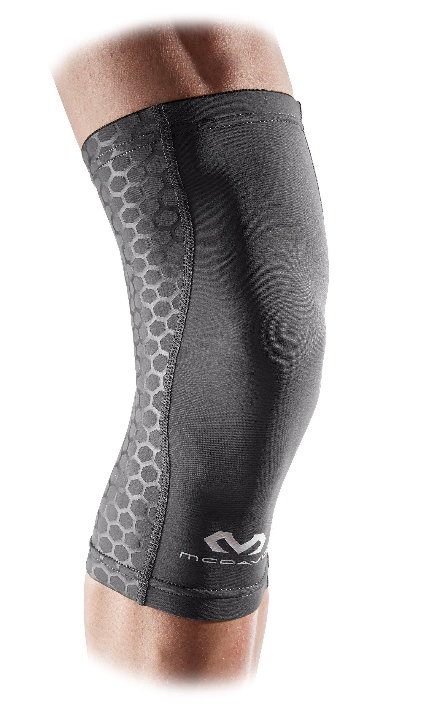 McDavid Active Comfort Compression Knee Sleeve Grey/Black Medium