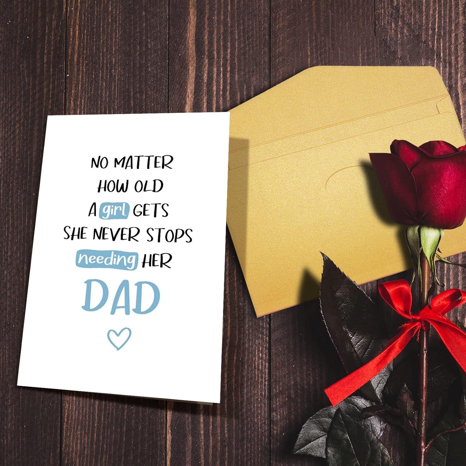 Sentimental Father's Day Card for Dad | Warm Birthday Card from ...