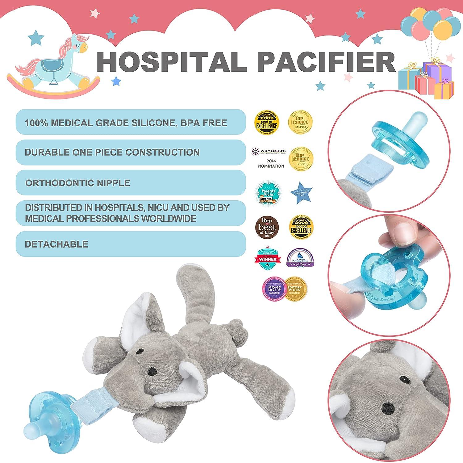 Baby Infant Stuffed Animal Pacifier