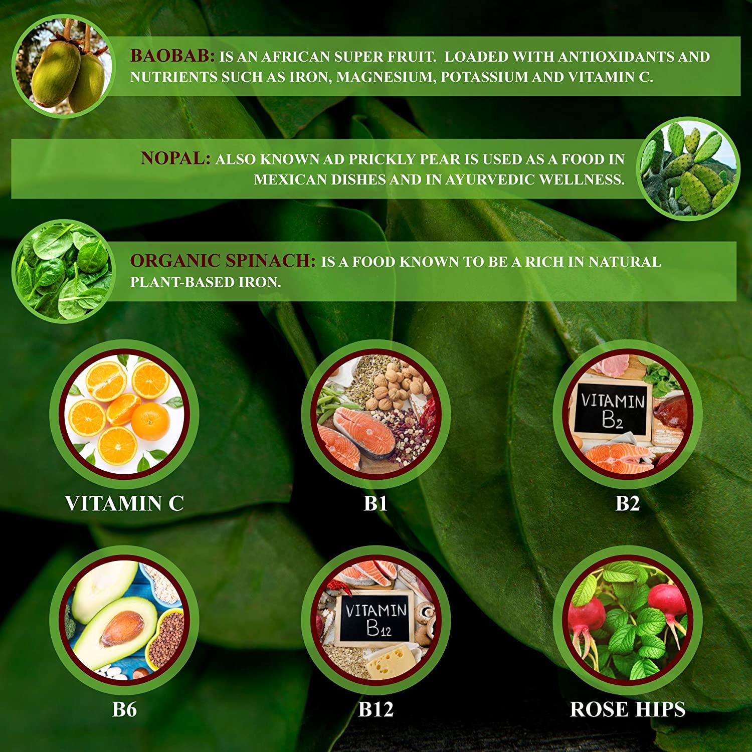 Buried Treasure Herbal Iron Supplement Promotes Blood Building