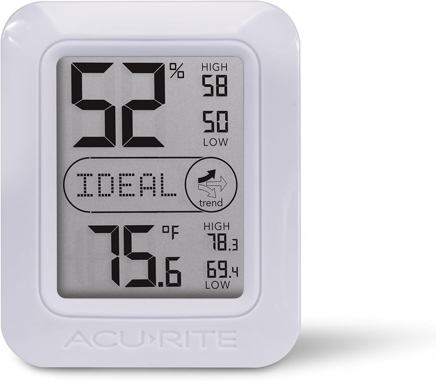 ACURITE Digital Hygrometer & Thermometer White Buy Now with Express