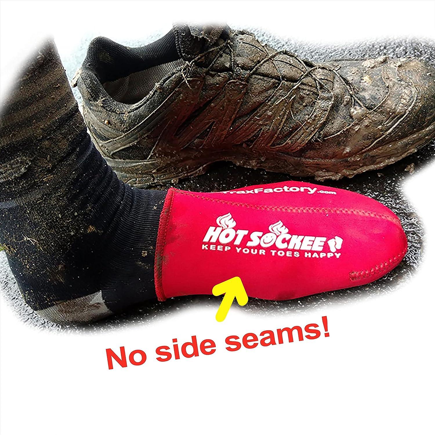 Hot Sockee Neoprene Toe Warmers 3 Sizes for Cycling, Hiking, Winter