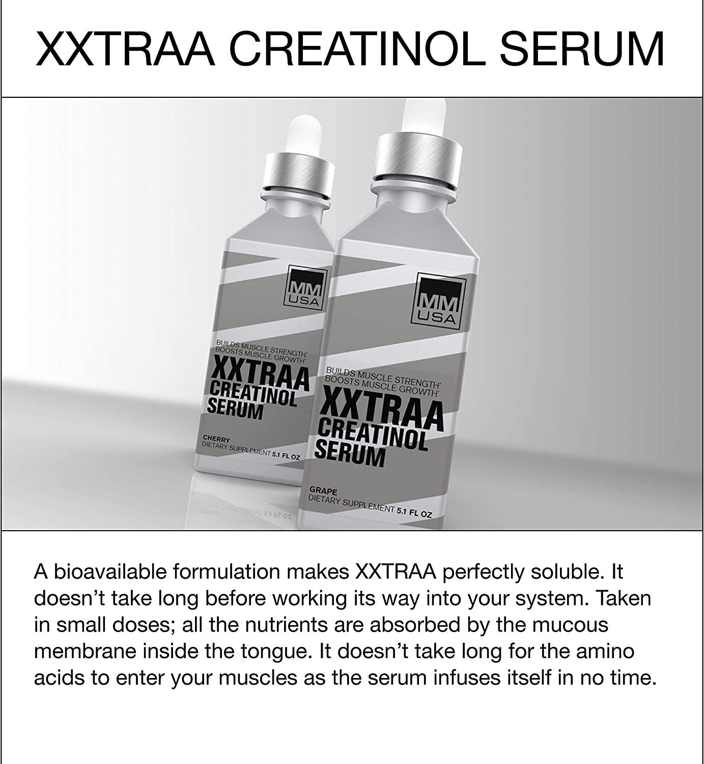 MMUSA XXTRAA Muscle Builder Creatine Serum Fast Surging Power for