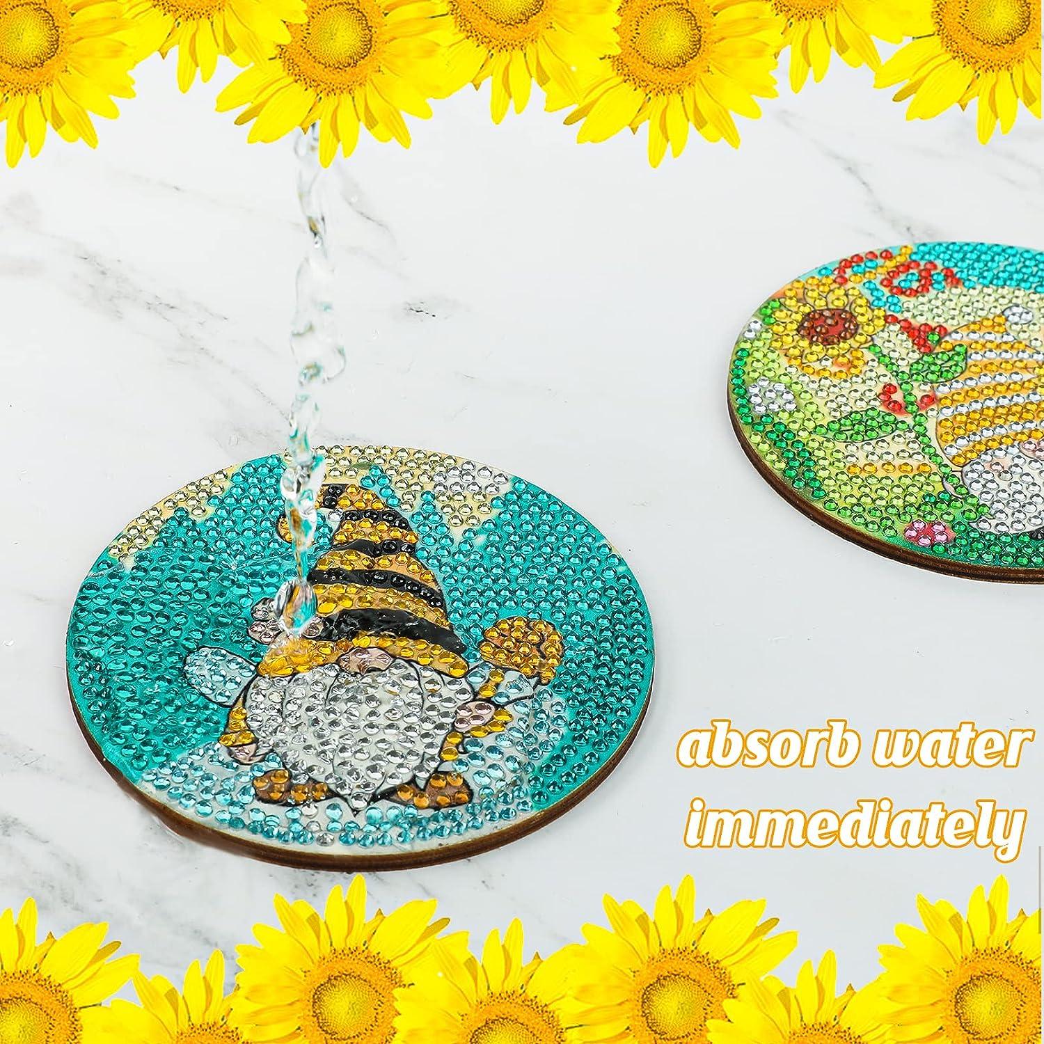 10 Pieces Easter Diamond Painting Coasters with Holder, 5D Diamond Art Kits  for Adults Kids, DIY Diamond Painting Coasters with Holder for Home Decor:  Buy Online at Best Price in UAE 