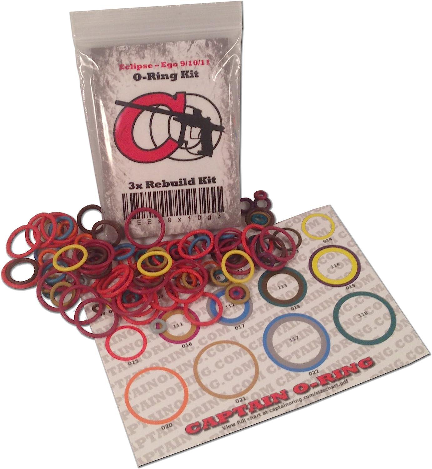 P5310 様 フェイス オーダーページ Parts Diagram Empire Axe Pro Deluxe Color Coded O-Ring Kit W
