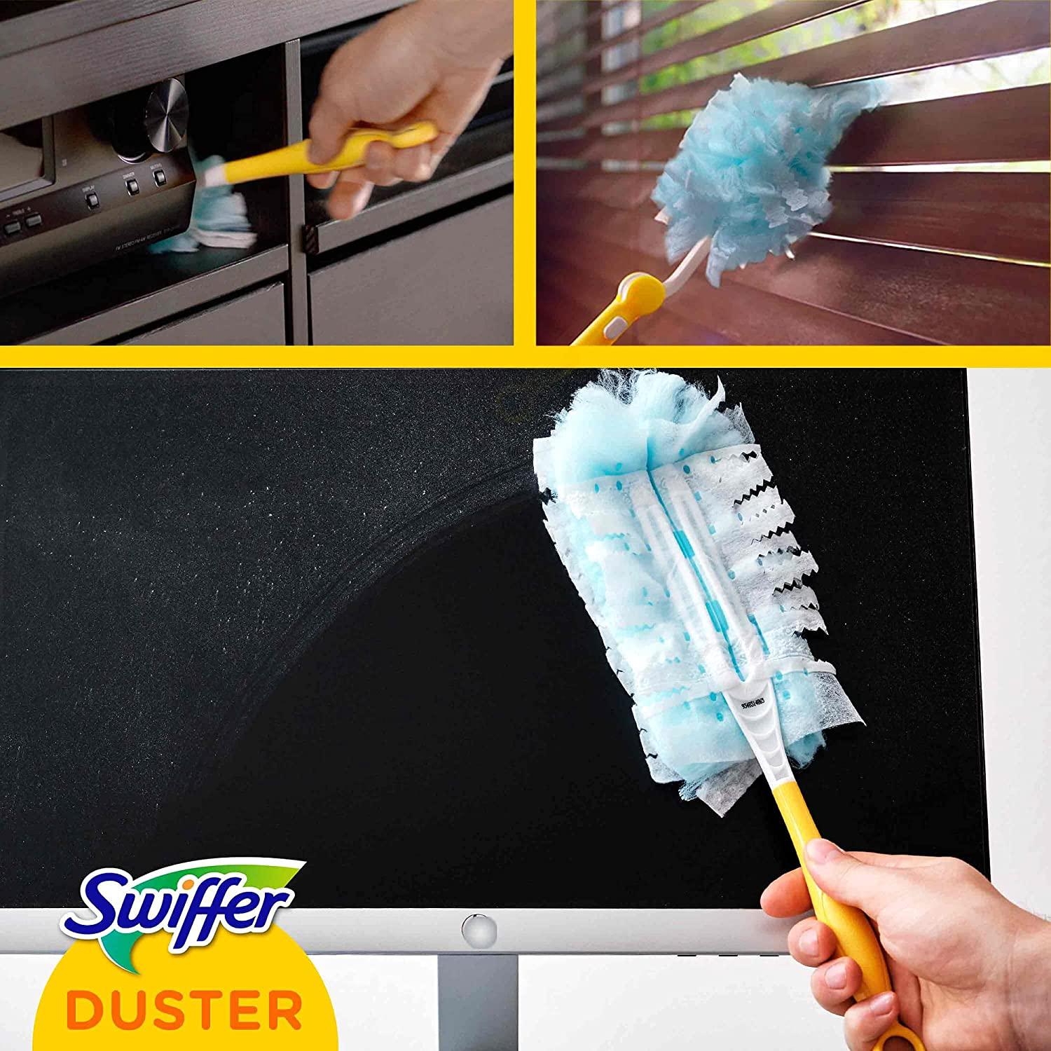 Swiffer Duster Kit with Handle and Refill Duster, 1 Unit