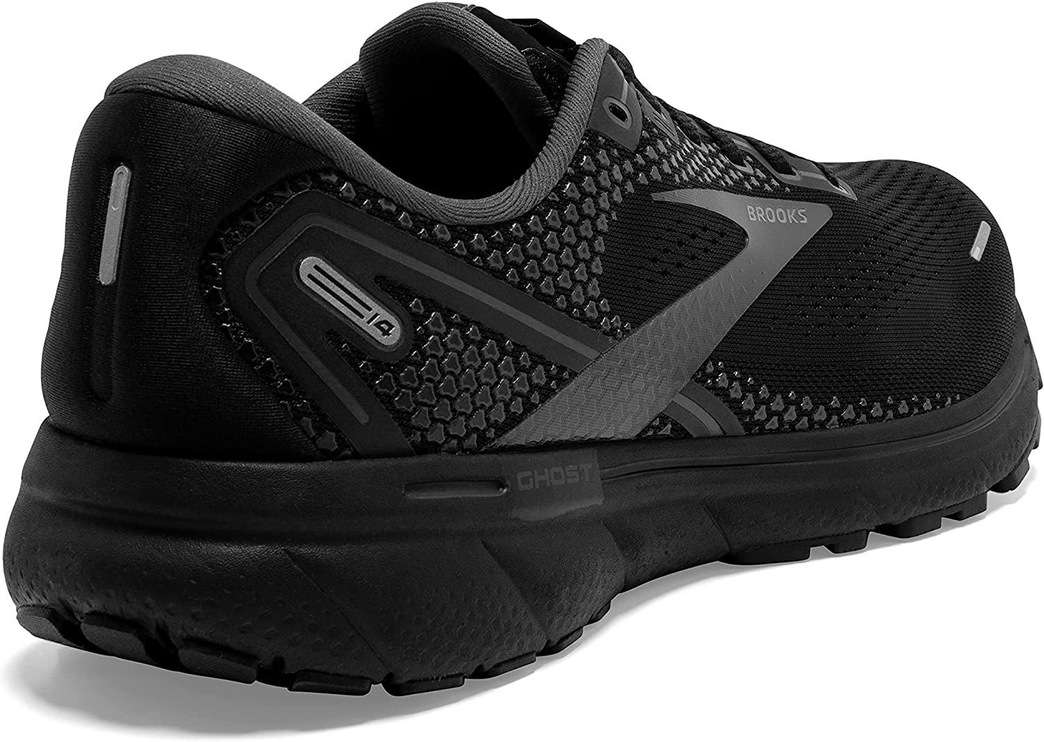 Brooks Ghost 14 Men's Neutral Running Shoe 11 Black/Black/Ebony