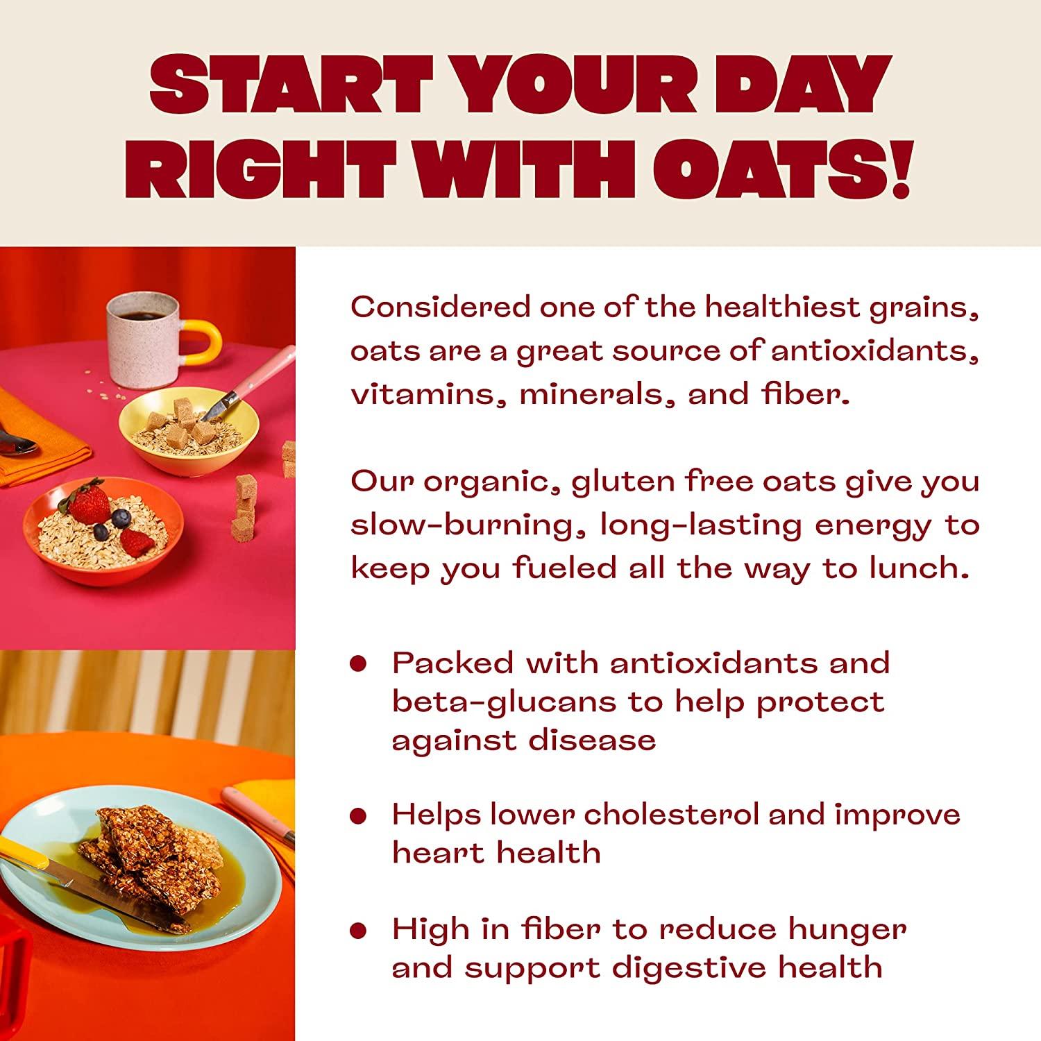 OVER EASY Peanut Butter Breakfast Bars All Natural, Clean Ingredient