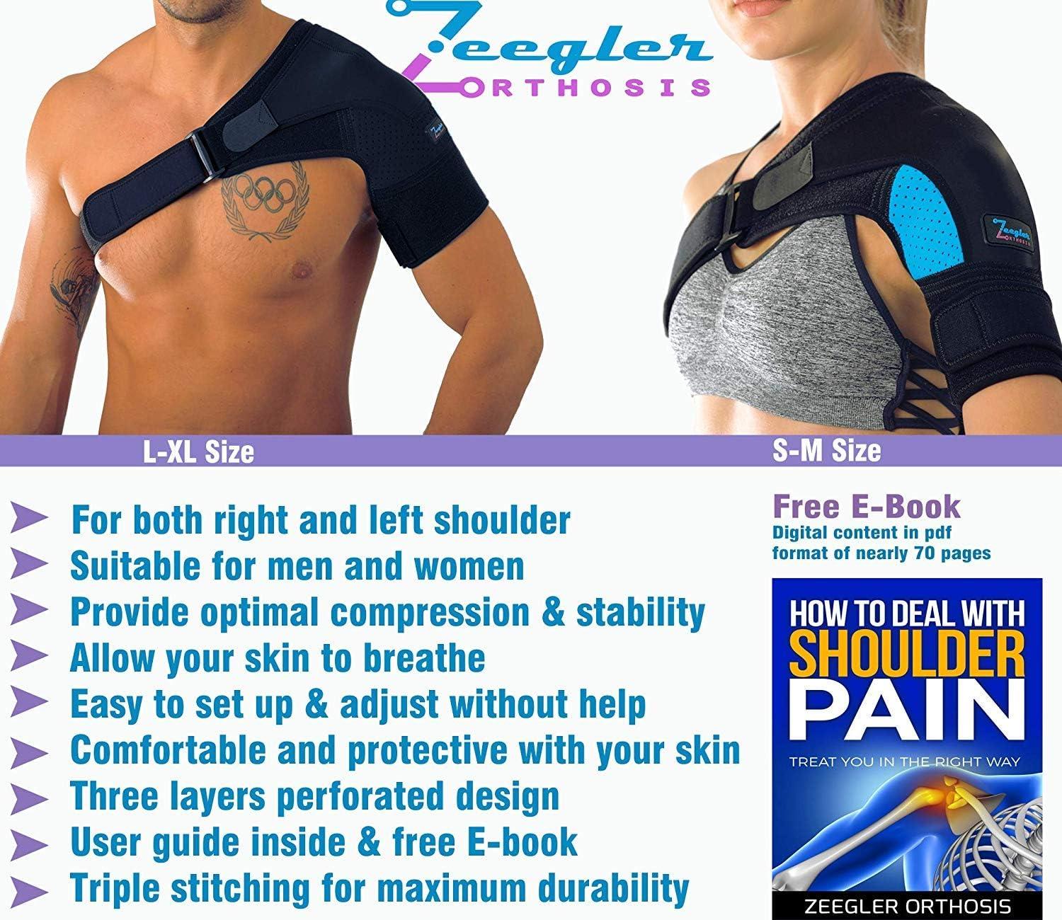 Shoulder Brace for Women and Men Support for Torn Rotator Cuff AC