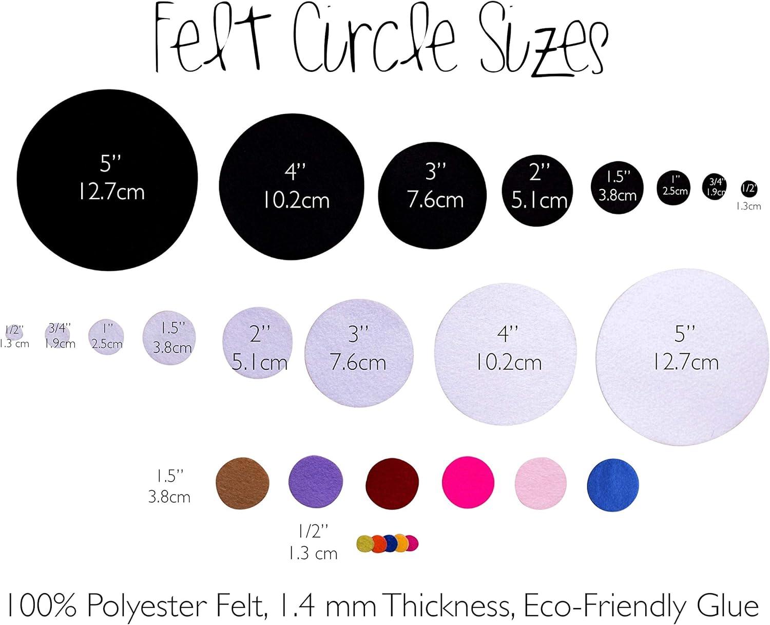 How to cut out circles from felt the easy way! 