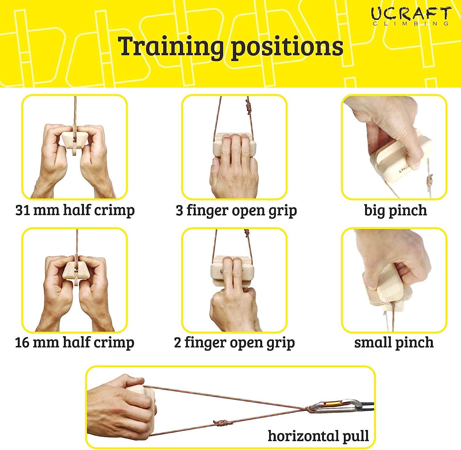 Ucraft Pocket-Sized Climbing Fingerboard