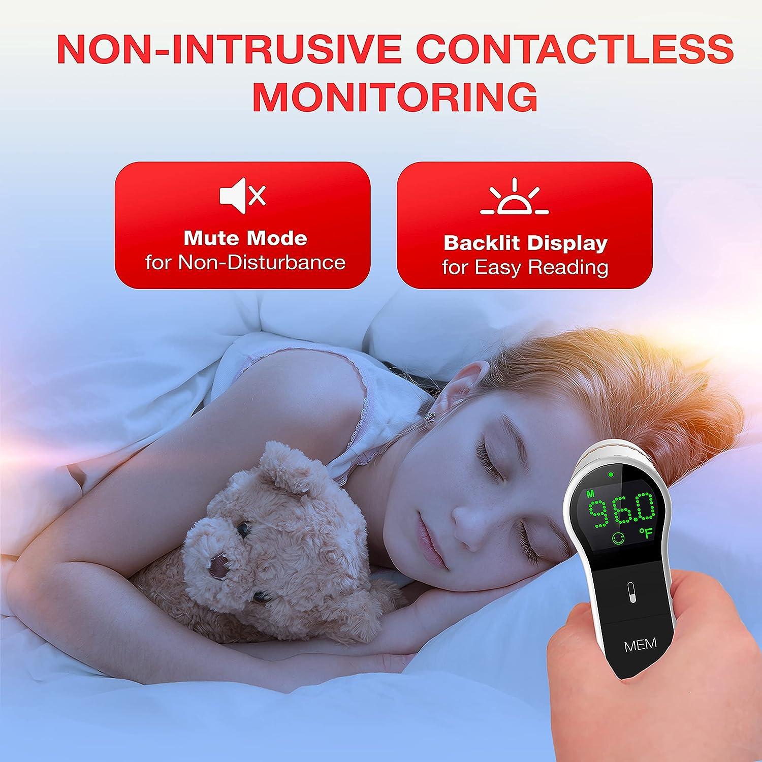 Mueller Ear Forehead Thermometer for Adults and Kids NonContact Body