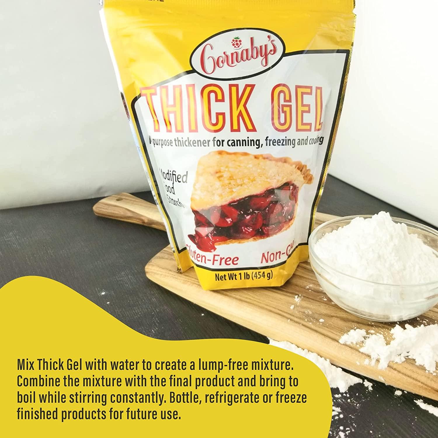 Cornabys Thick Gel 1 lb. (Pack of 1) Premium Waxy Maize Starch