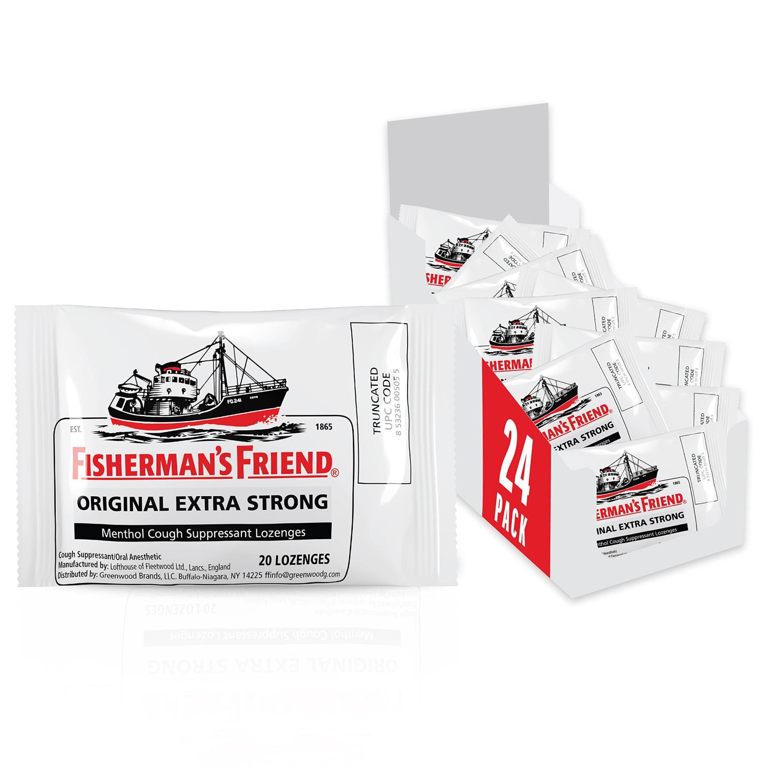 Fisherman's Friend Cough Drops, Cough Suppressant and Sore Throat